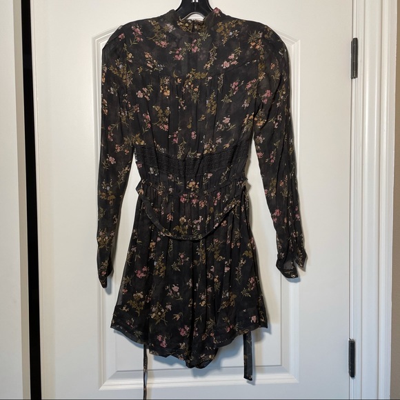 NWOT Zimmermann silk romper - Picture 4 of 5